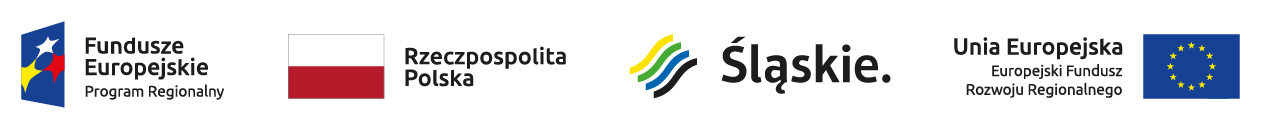 Logotypy: fundusze europejskie śląskie unia europejska